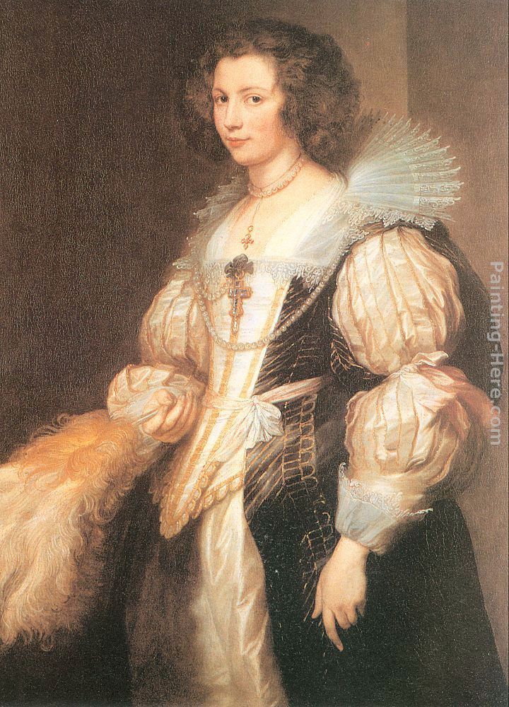 Sir Antony van Dyck Portrait of Maria Lugia de Tassis